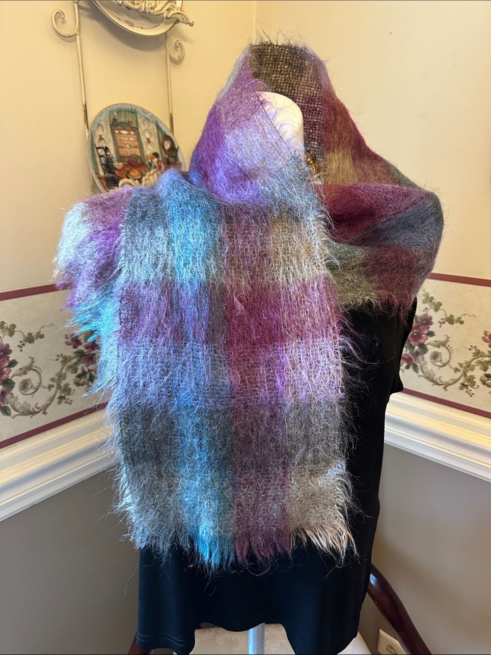 Royal Scot Mohair scarf made in Great Britain by Samuel Tweed & Co.